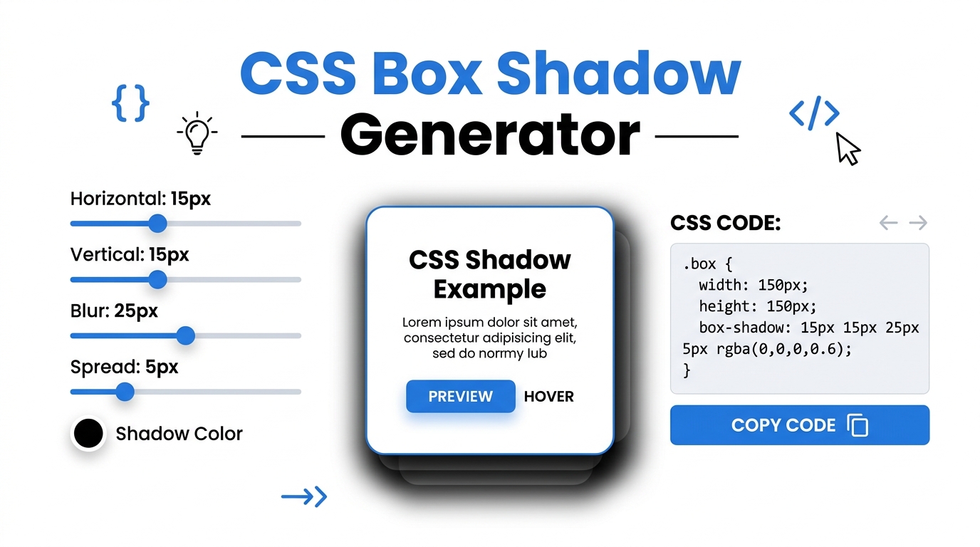 CSS Box Shadow Generator