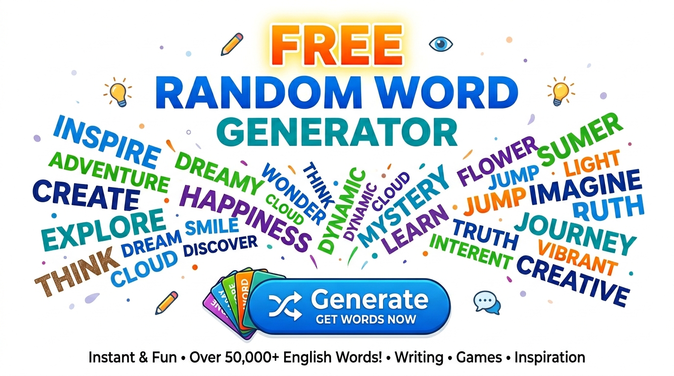 Free Random Word Generator