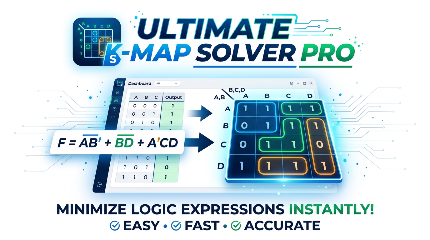 K-Map Solver Pro