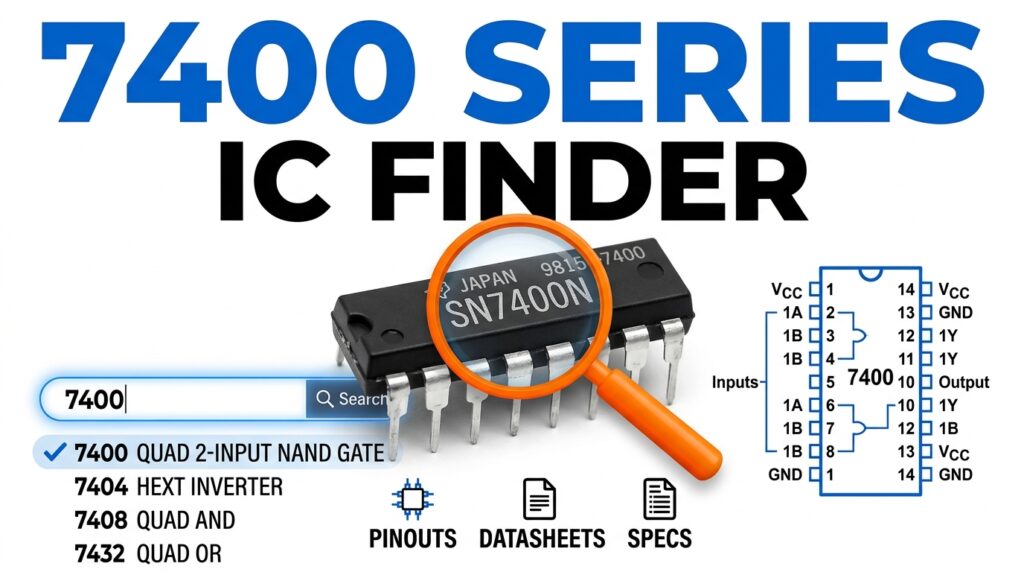 7400 Series IC Finder