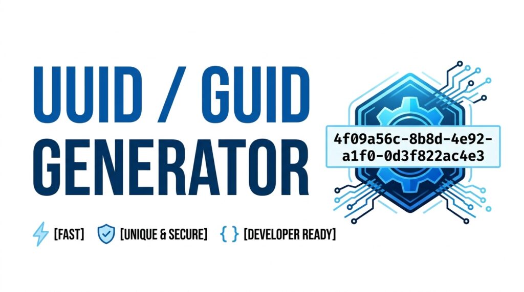 UUID / GUID Generator
