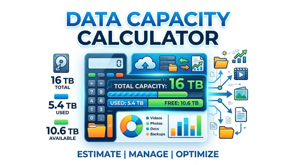 data capacity calculator