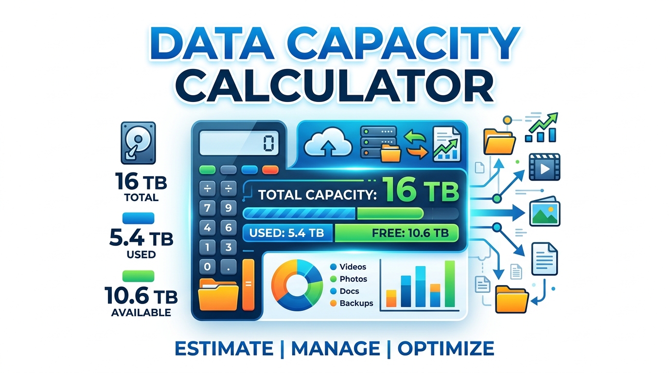 data capacity calculator