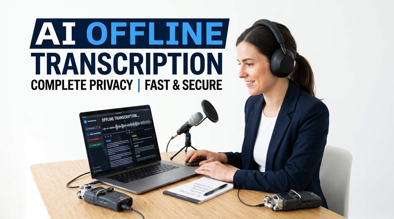 AI offline transcription