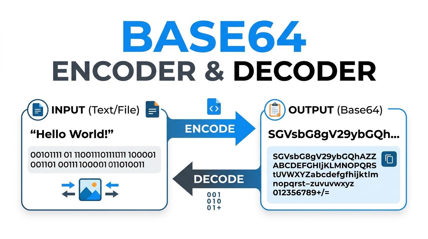 Base64 encoder and decoder