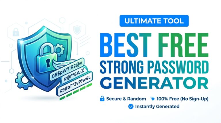 Free Offline Strong Password Generator: Secure Your Digital Life