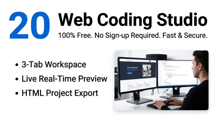 Best Online HTML Editor with CSS JS for Instant Prototyping