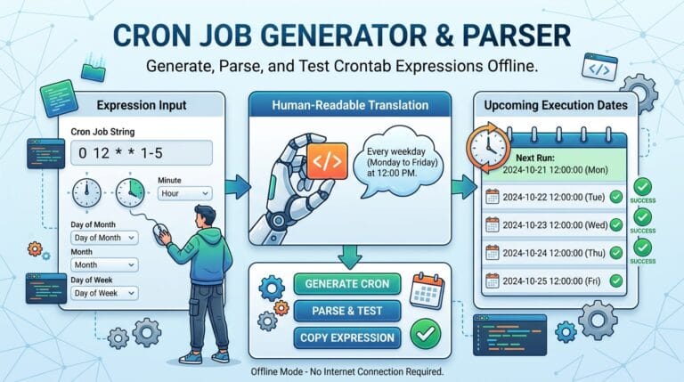 Free Offline Cron Job Generator | Complete Developer Guide