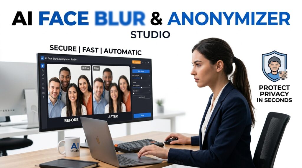 Free AI Face Blur