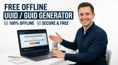 Free Offline UUID GUID Generator Validator Tool