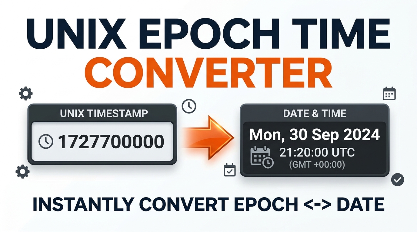 Unix Epoch Time Converter