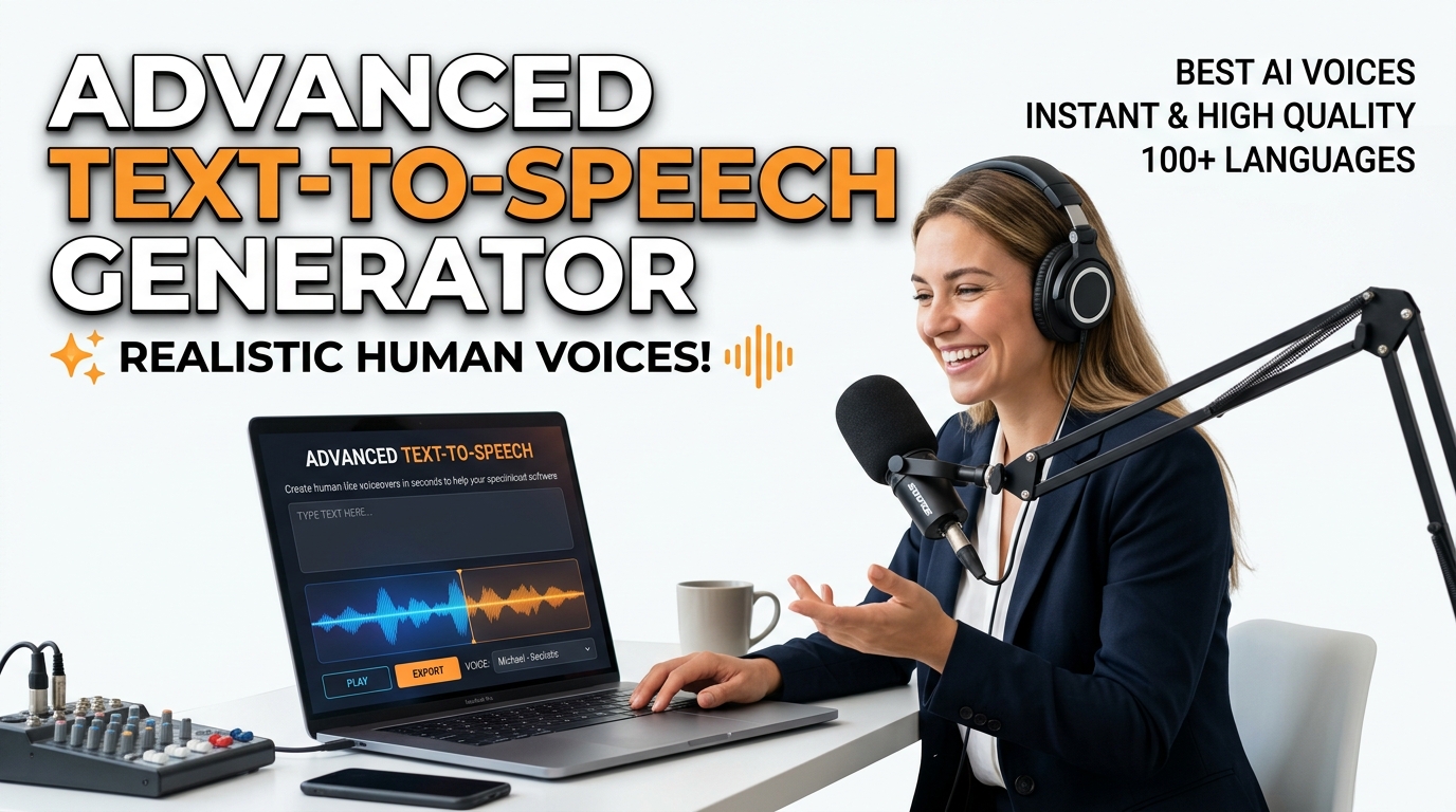 advanced text to speech generator