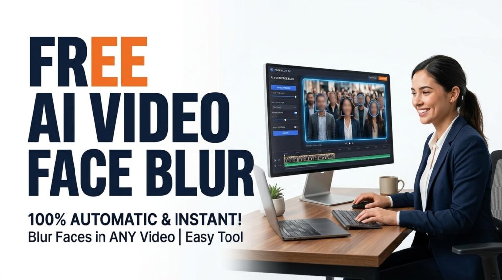 free ai video face blur