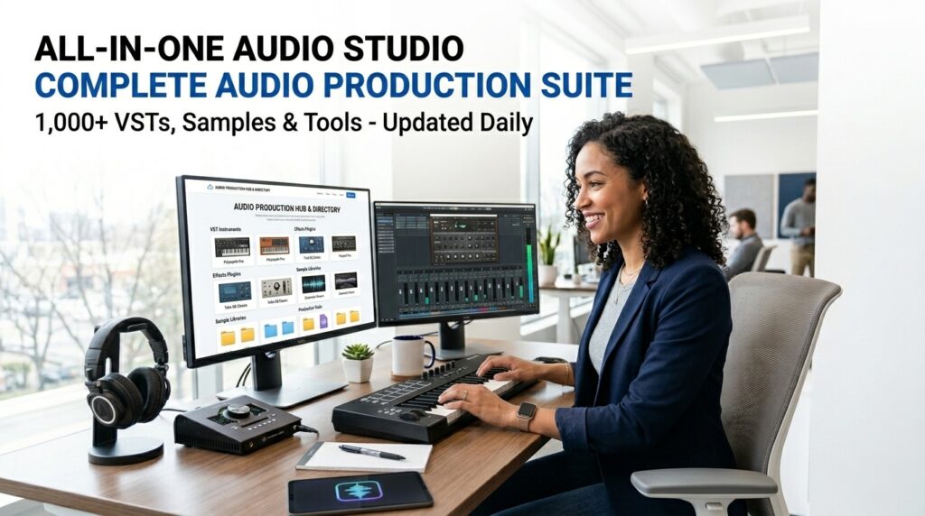 all in one audio studio