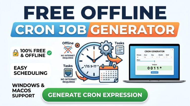 Free Offline Cron Job Generator: Master Server Automation
