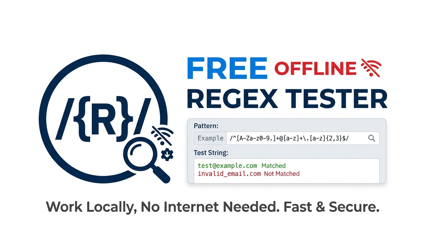 free offline regex tester