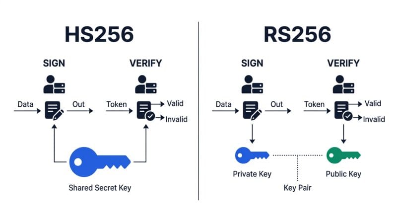 signature proves a token