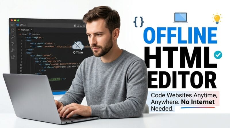 Offline HTML Editor