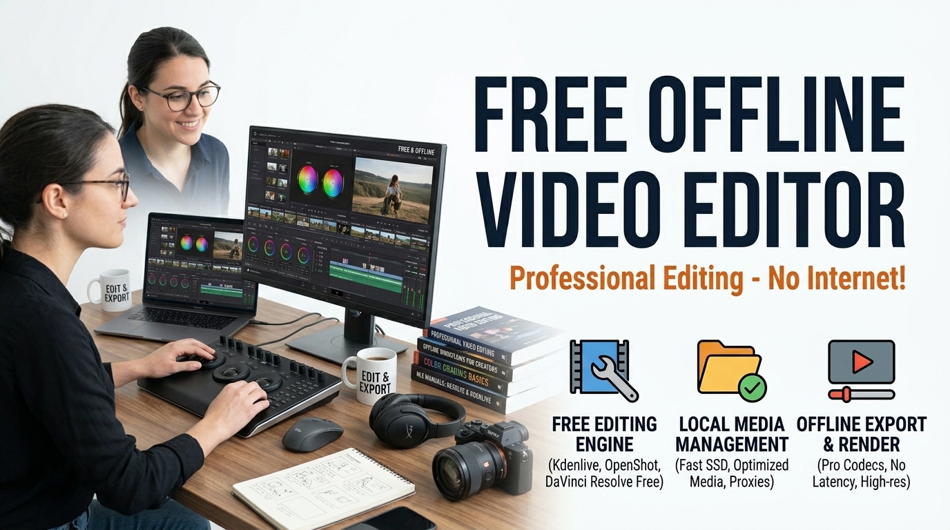 free offline video editor