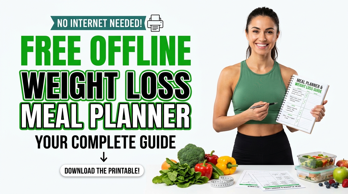 free offline weight loss meal planner