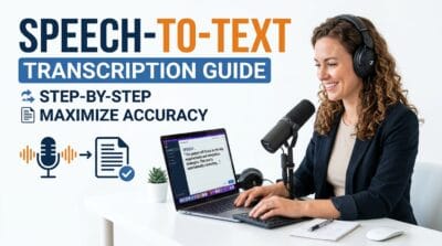 Free AI Speech-to-Text Transcription Tool Guide— 100% Offline, 5-Tab Workspace