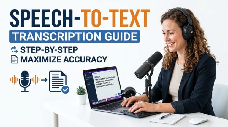 Free AI Speech-to-Text Transcription Tool Guide— 100% Offline, 5-Tab Workspace