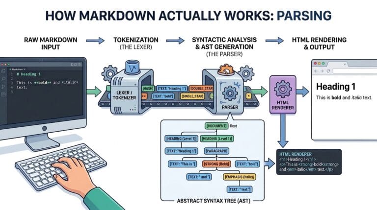 Best offline Markdown to HTML Converter: How Markdown Actually Works: